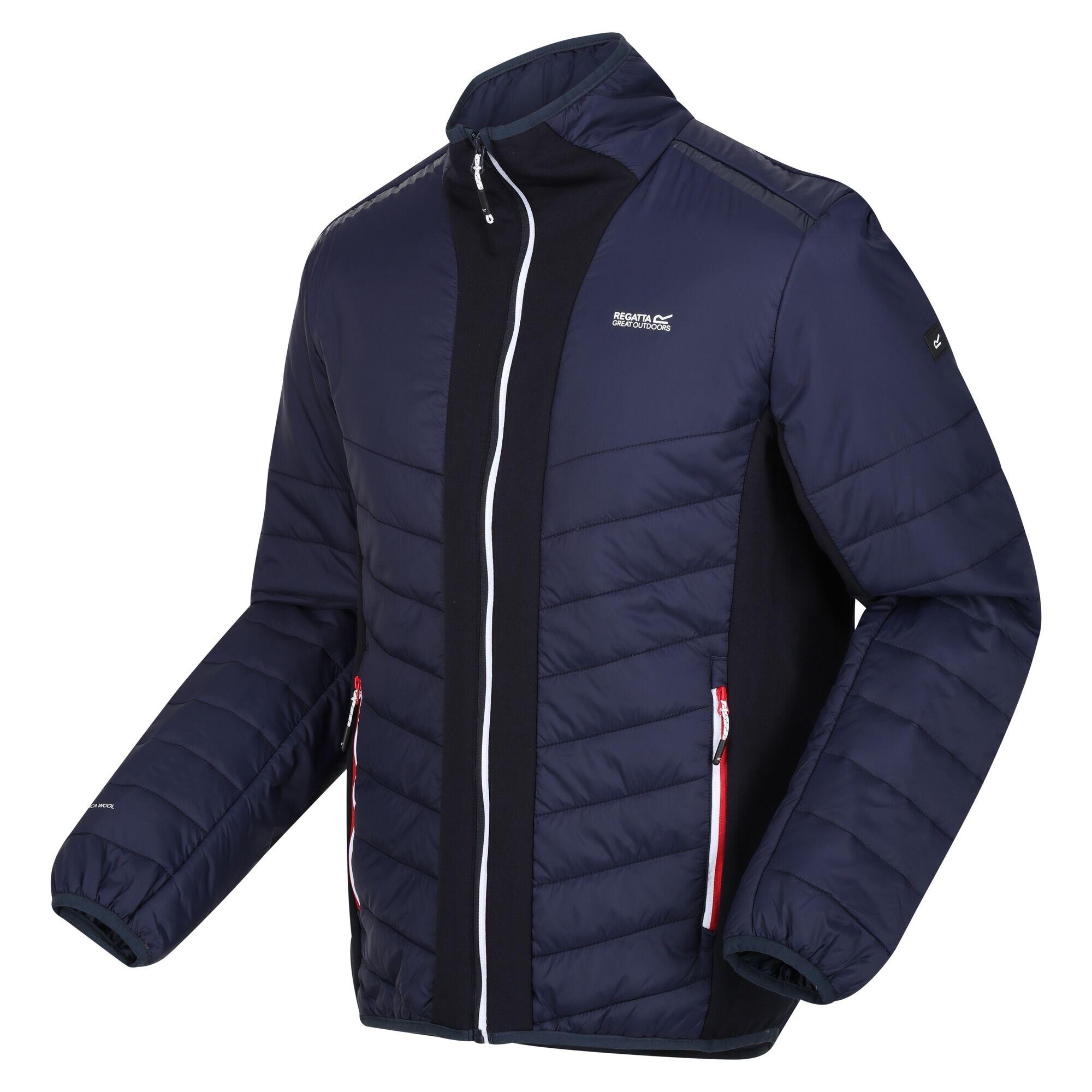 HALTON Men's quilted jacket (Navy)