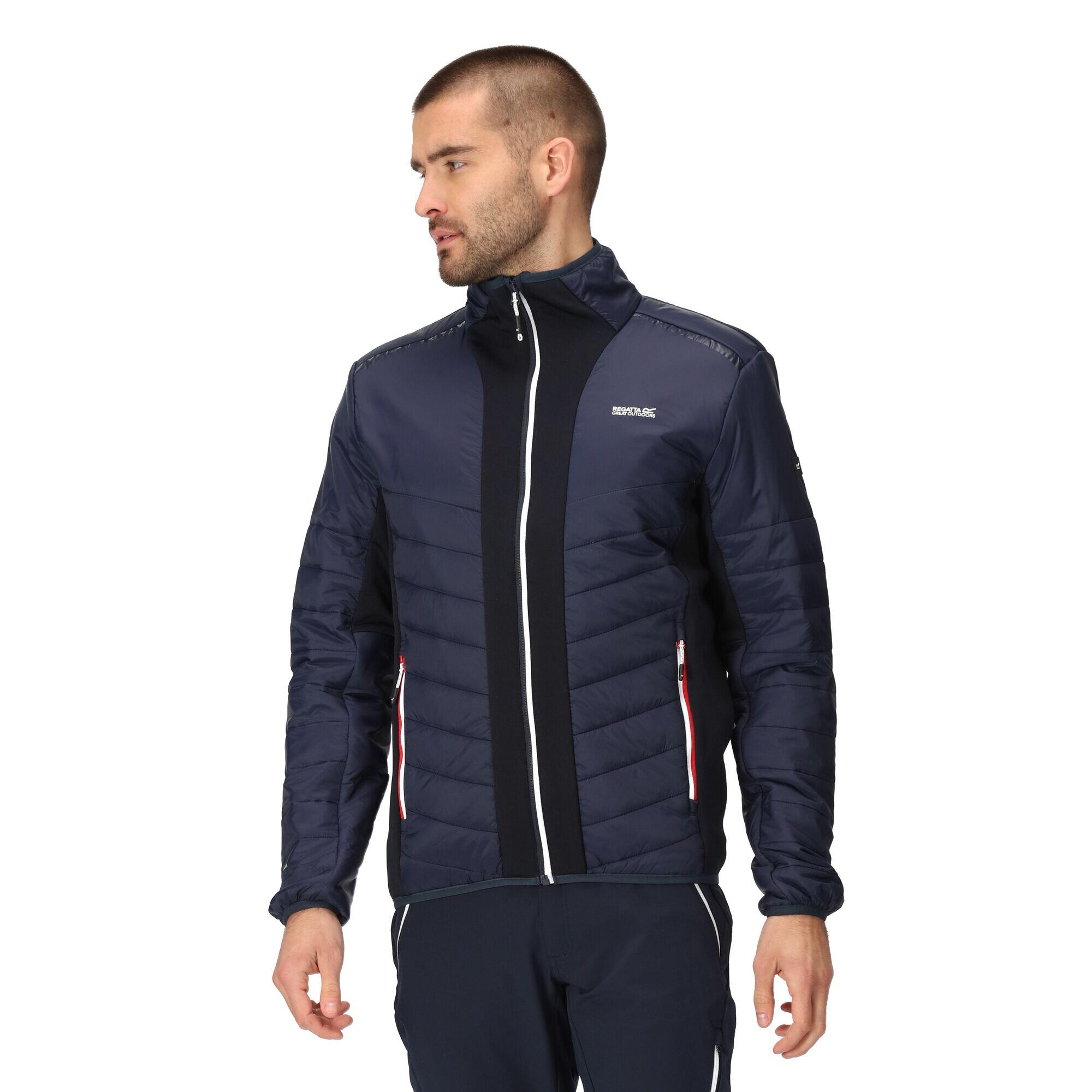 HALTON Men's quilted jacket (Navy)