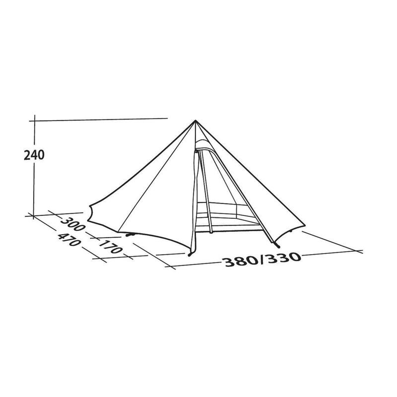 Robens Fairbanks Grande - 7 Persoons Tent Tipi-tent