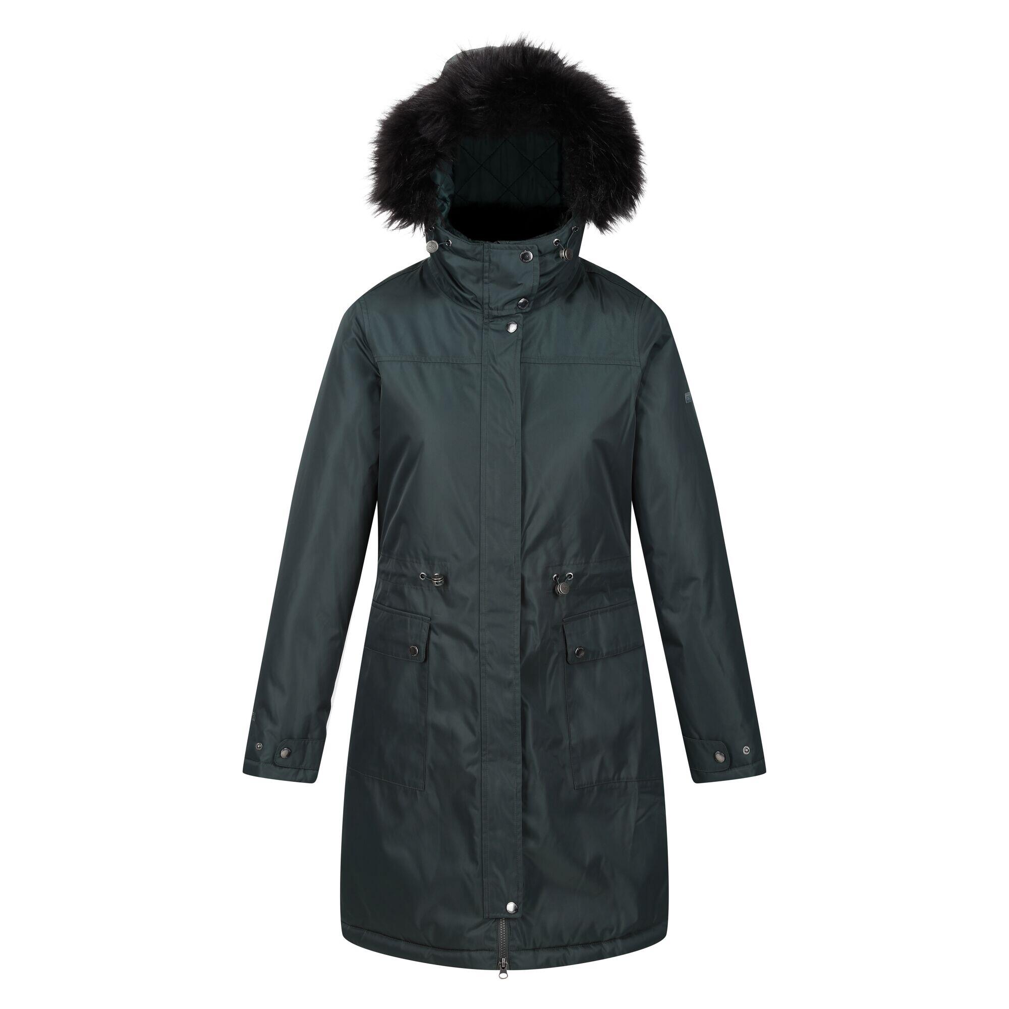 REGATTA Womens/Ladies Giovanna Fletcher Collection Lellani Waterproof Jacket (Darkest