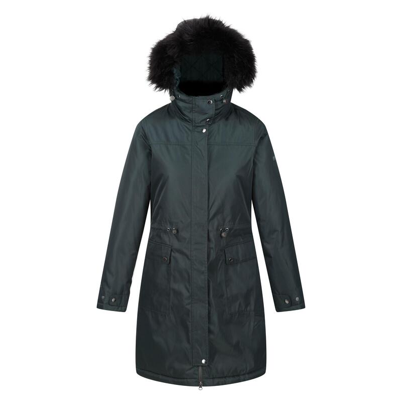 Veste imperméable GIOVANNA FLETCHER COLLECTION LELLANI Femme (Vert foncé)