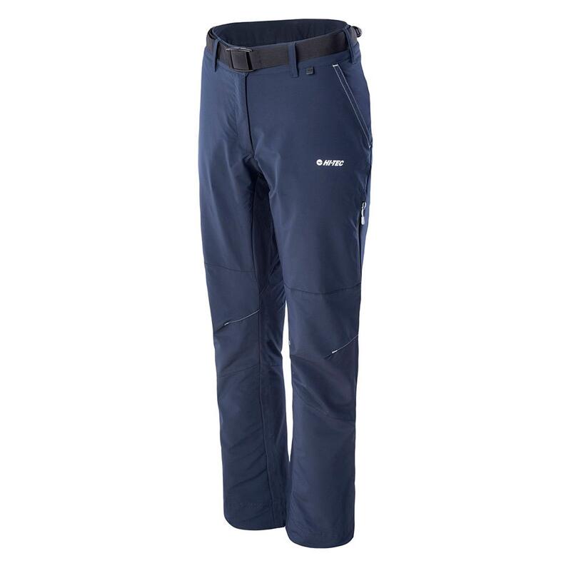 Pantalon de randonnée LUPIN Femme (Bleu foncé / Blanc)