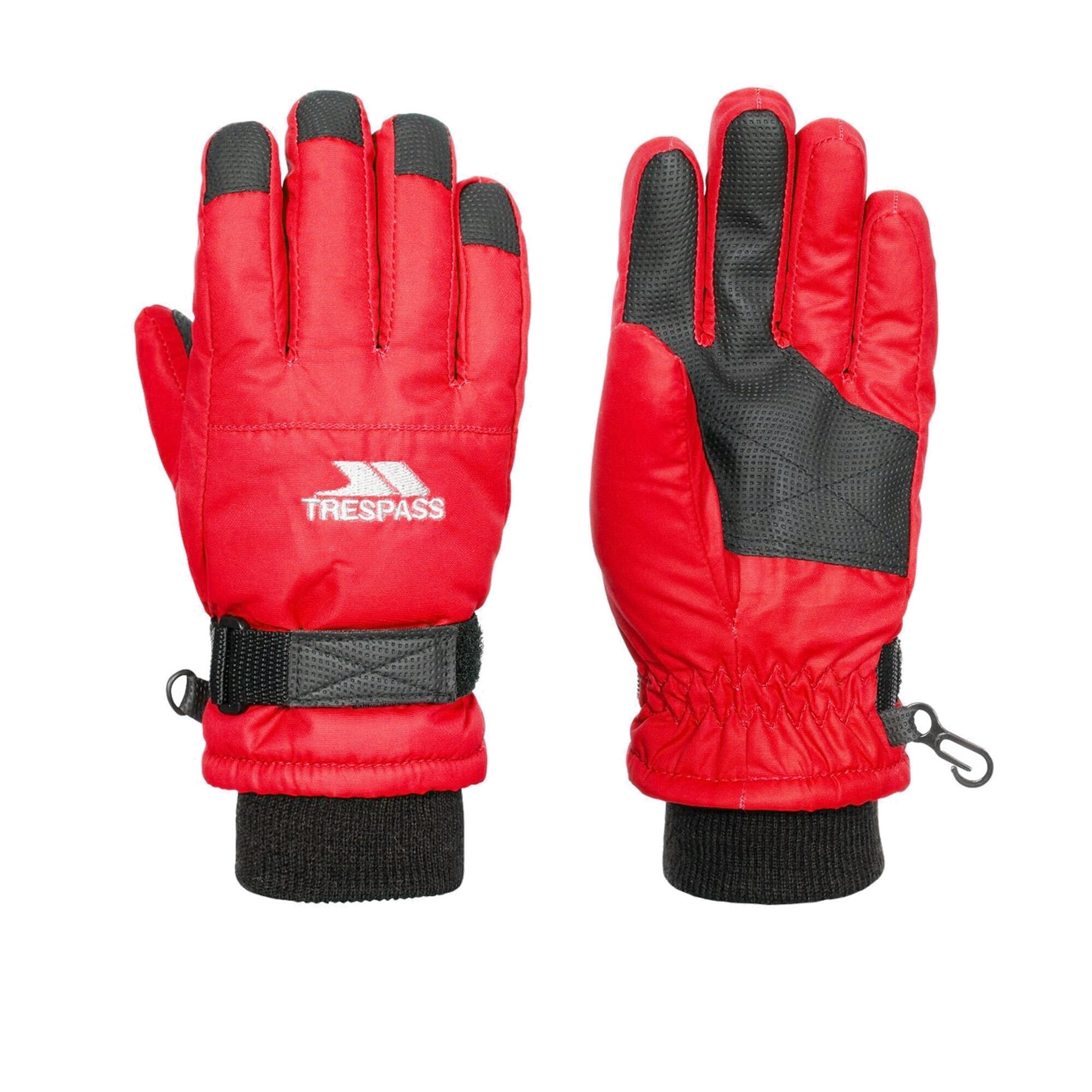 RURI Unisex ski gloves (Red)