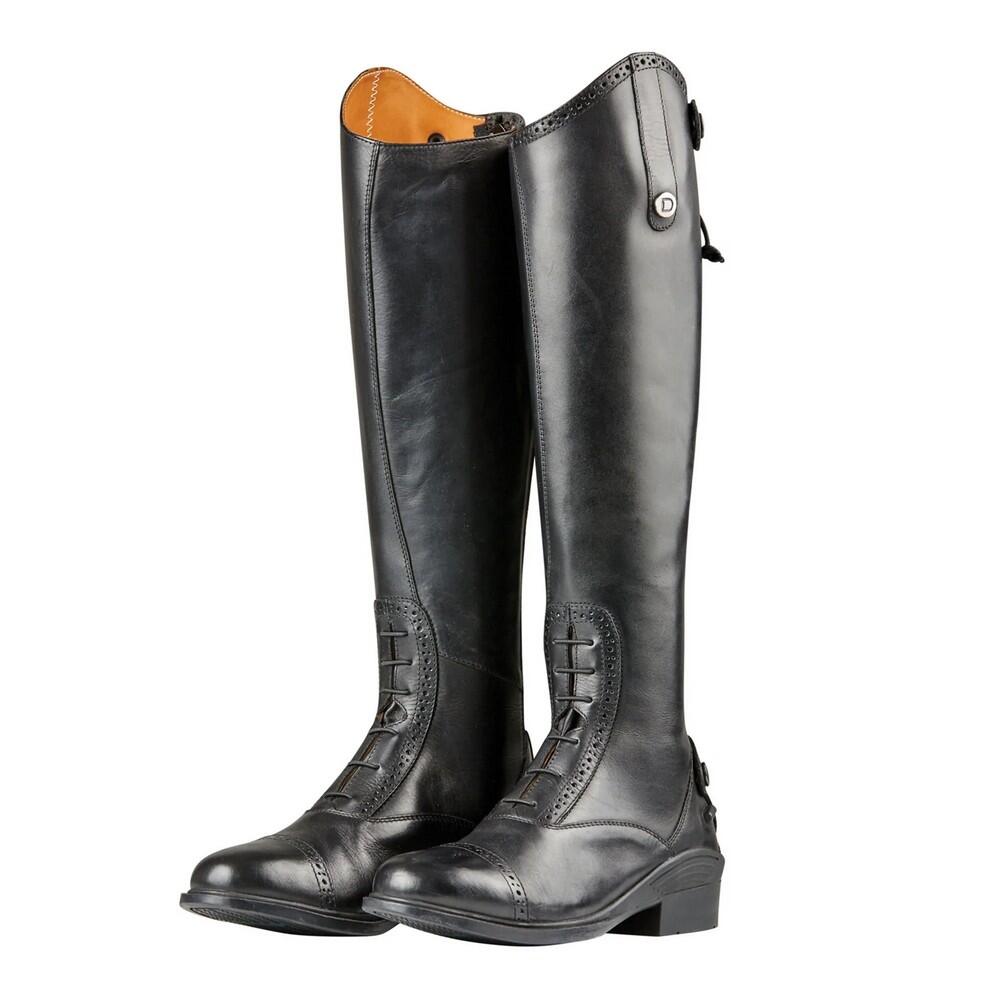 DUBLIN Womens/Ladies Evolution Leather Tall Riding Boots (Black)