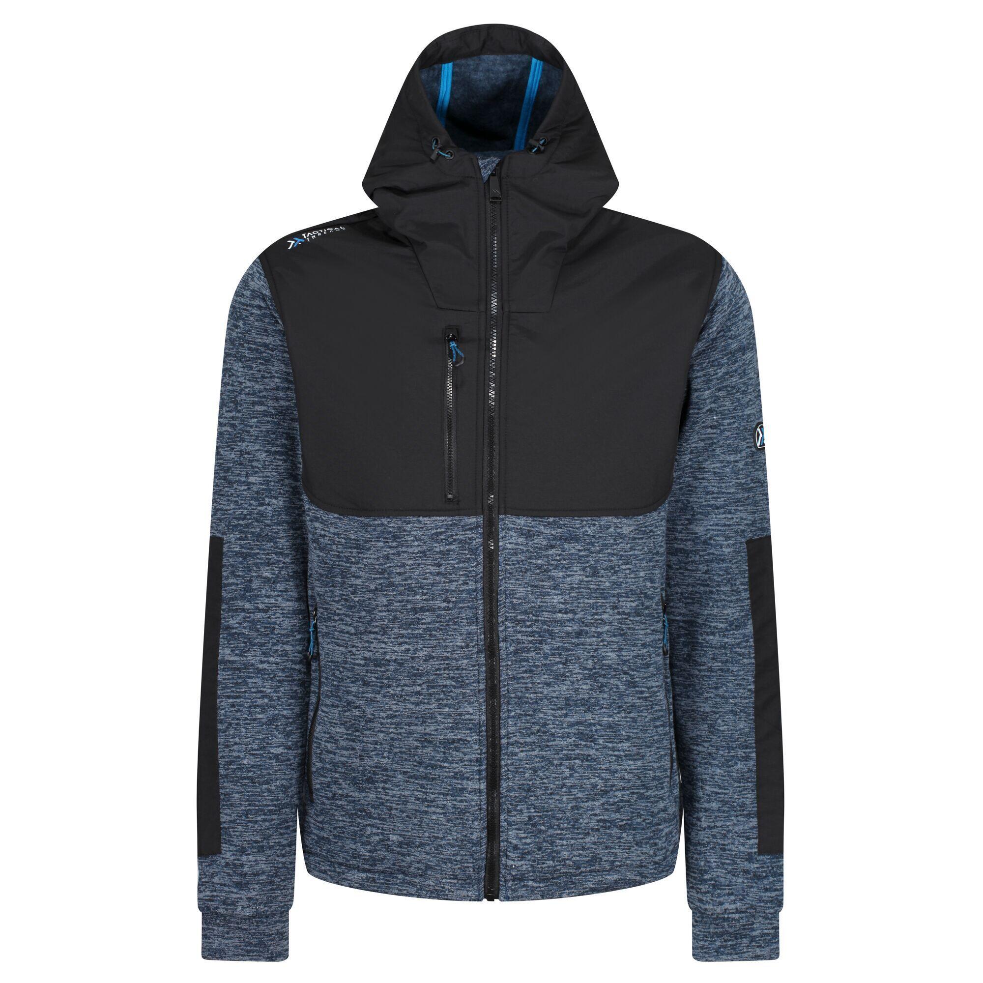 REGATTA Mens Jacket (Blue Wing Marl/Black)