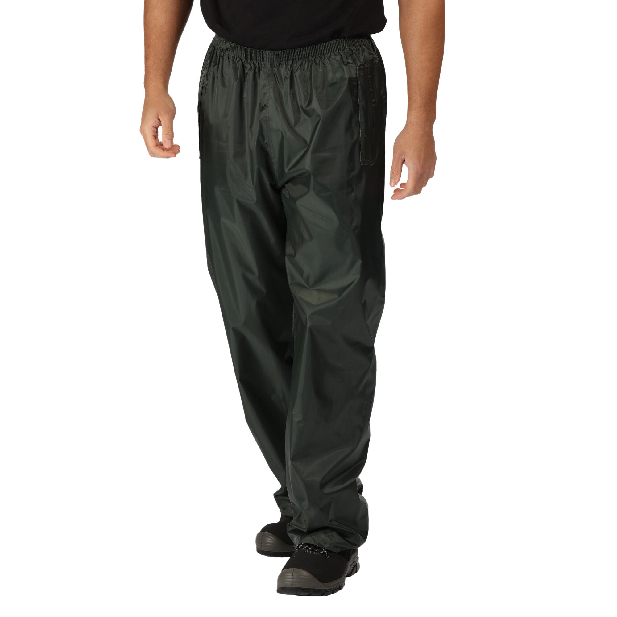 Professional Mens Pro Stormbreaker Waterproof Overtrousers (Dark Olive) 3/4