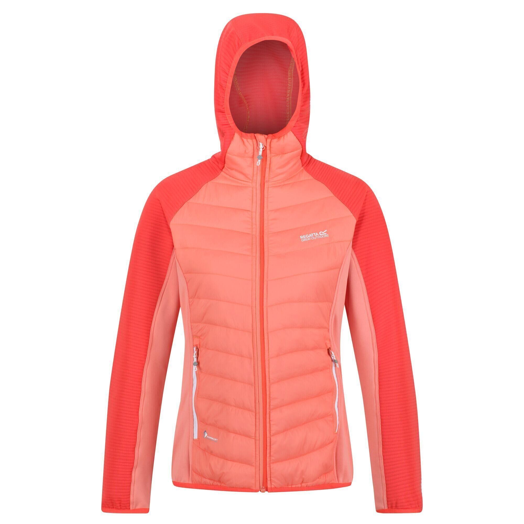 REGATTA Womens/Ladies Andreson VI Insulated Jacket (Fusion Coral/Neon Peach)