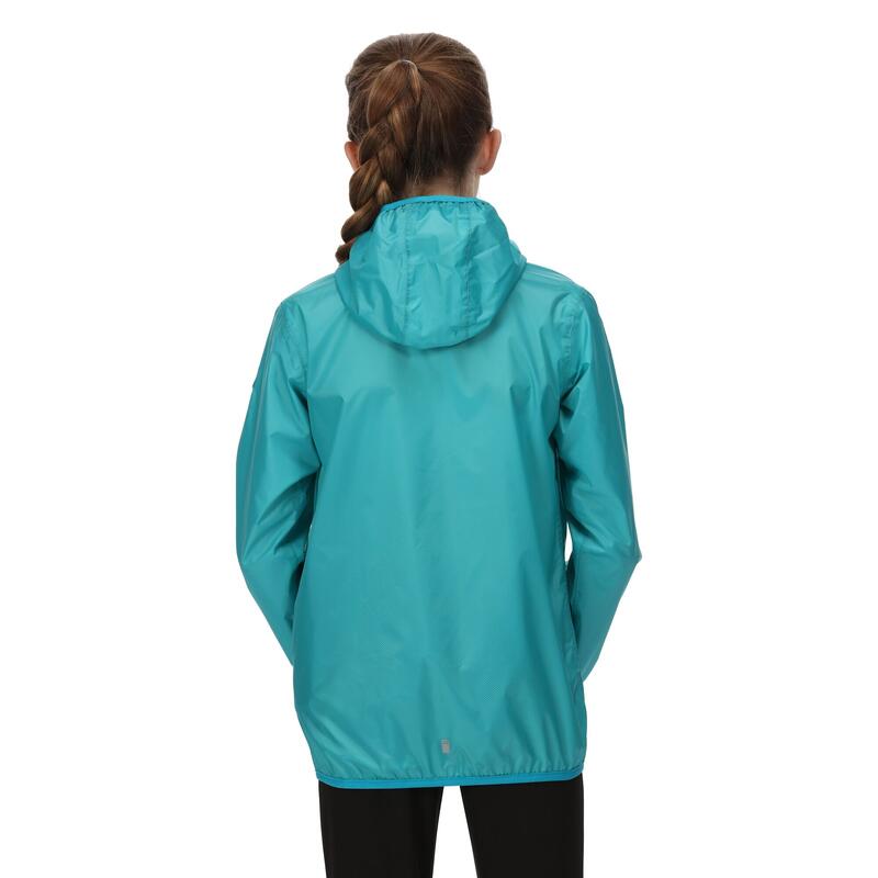 Veste Imperméable LEVER Unisexe (Turquoise Vif)