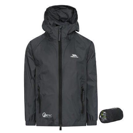Kinderen/Kinderen Qikpac Waterdichte Packaway Jacket (Sasparilla)