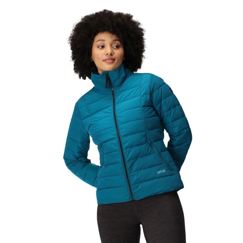 Veste matelassée KEAVA Femme (Bleu sarcelle foncé)