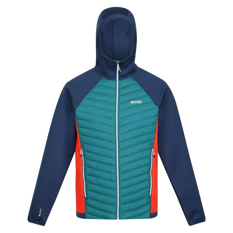 Chaqueta Andreson VII Hybrid para Hombre Verde Pacífico, Azul Almirante