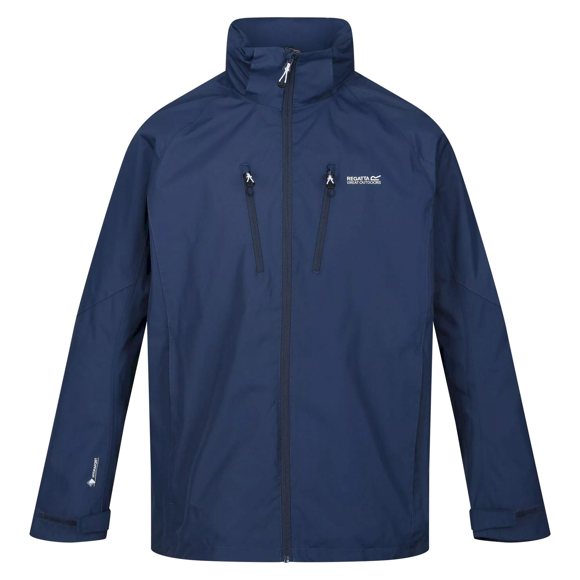 Mens Calderdale IV Waterproof Softshell Hooded Walking Jacket (Admiral Blue) 1/4