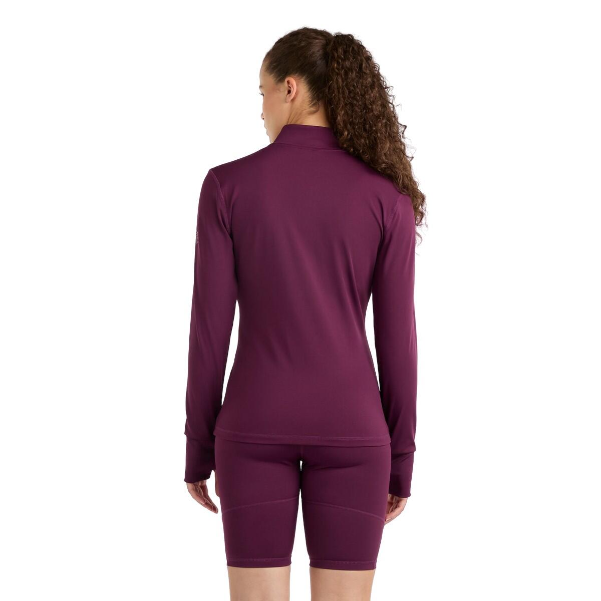 Womens/Ladies Pro Training Jacket (Potent Purple/Mauve Shadow) 2/4