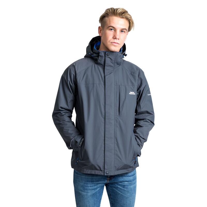 Chaqueta Impermeable Edwards II para Hombre Carbón