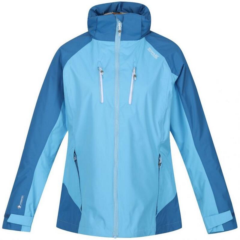 "Calderdale IV" Jacke, wasserfest für Damen Ätherisch/Vallarta Blau