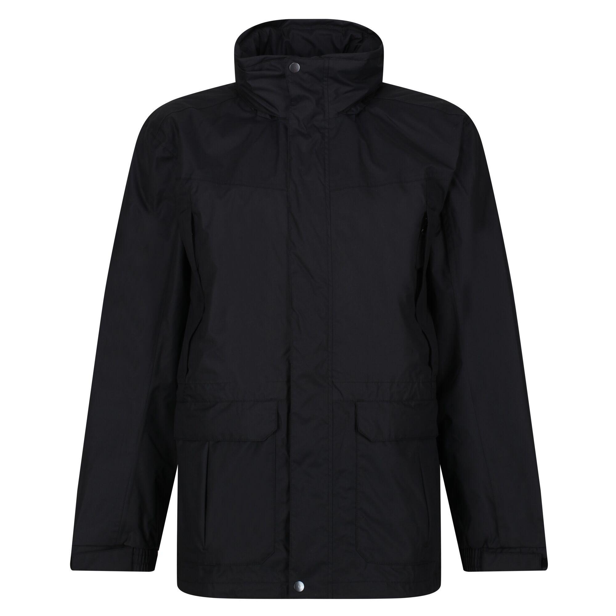 Mens Vertex III Waterproof Breathable Jacket (Black) 1/5