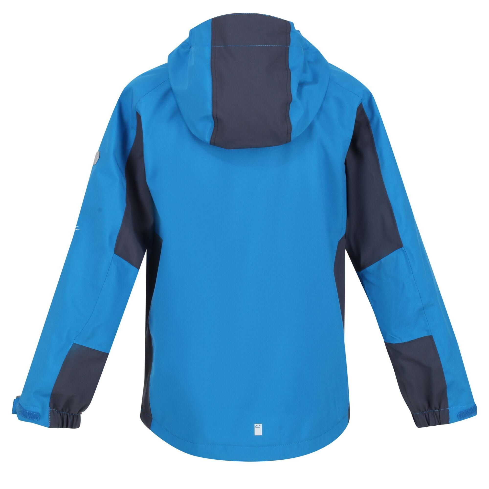 Childrens/Kids Highton III Waterproof Jacket (Imperial Blue/India Grey) 2/5