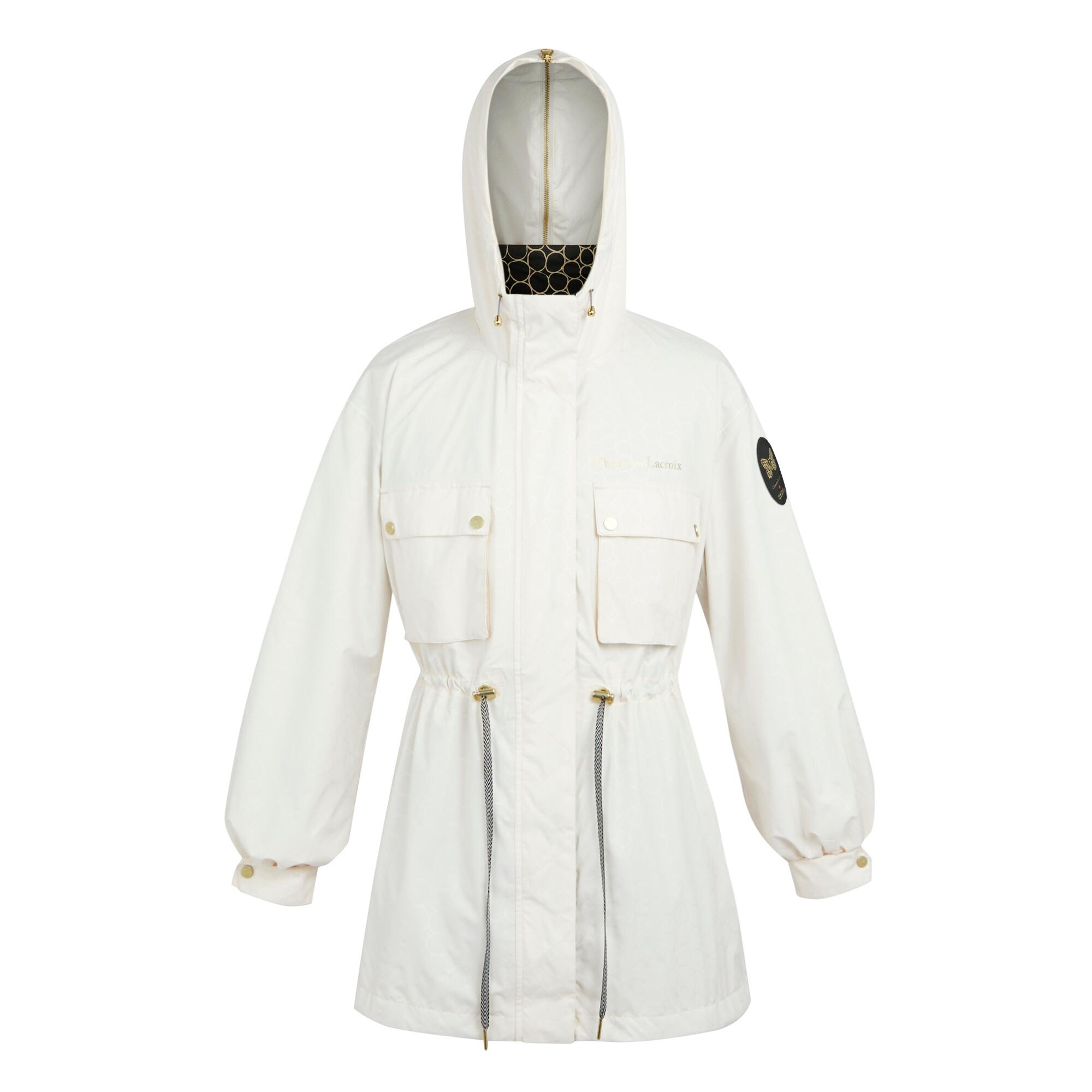 Womens/Ladies Christian Lacroix Bernis Pearl Waterproof Jacket (White) 1/4
