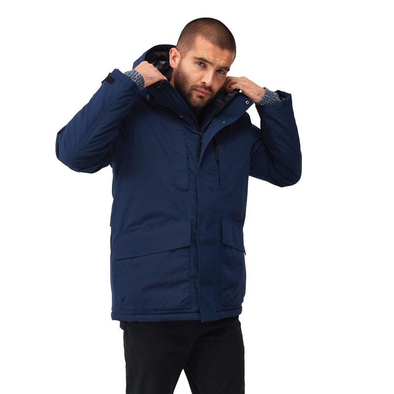 Chaqueta Impermeable Ronin para Hombre Marino