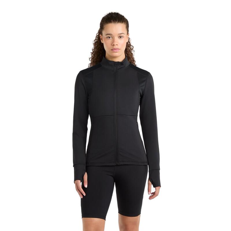 "Pro" Jacke für Training Damen Schwarz