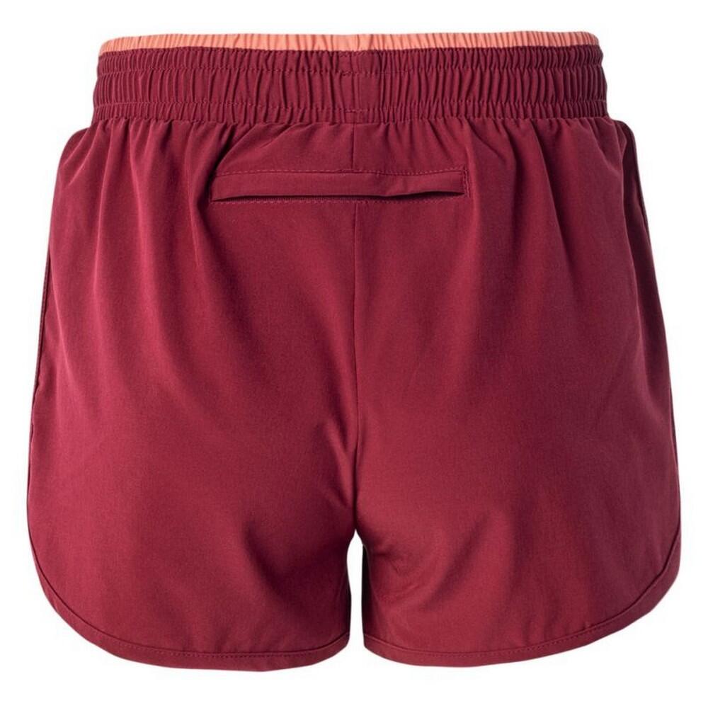 Pantalon corto rojo mujer store