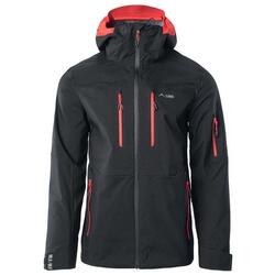 Veste imperméable MONTONI Homme (Noir / Rouge flamme)