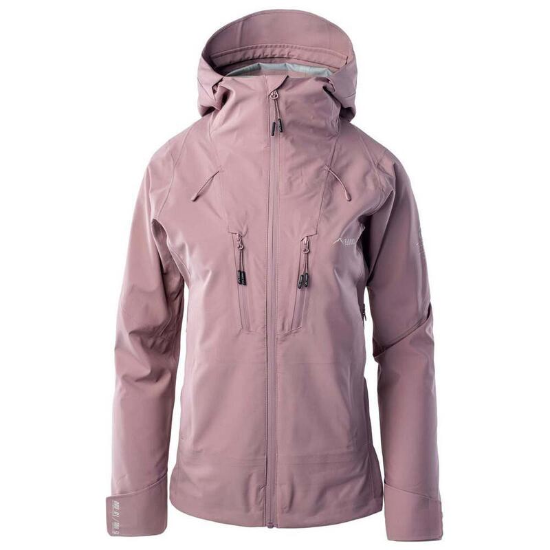 Dames Malaspina II Hooded Jacket (Vlierbessen paars)