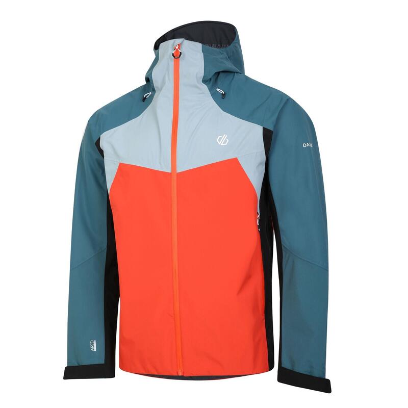 Chaqueta Impermeable Cornice para Hombre Naranja Trail Blaze, Gris Pizarra