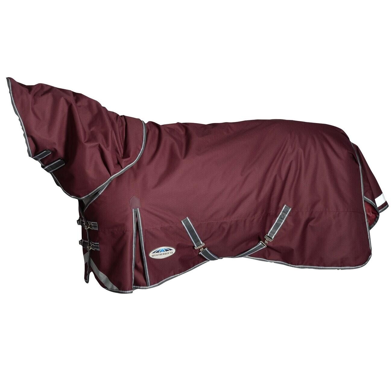 WEATHERBEETA Comfitec Plus Dynamic II Detachable Neck Medium Lightweight Horse Turnout Rug