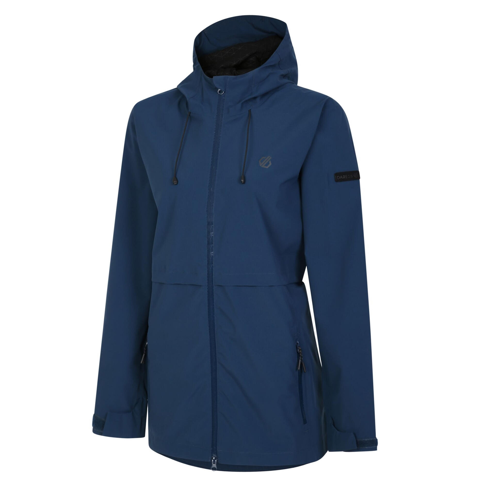 Womens/Ladies Switch Up Recycled Waterproof Jacket (Moonlight Denim) 2/4