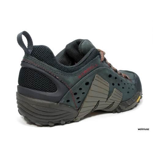 Scarpe sportive Merrell Intercept verdi da uomo 3/5