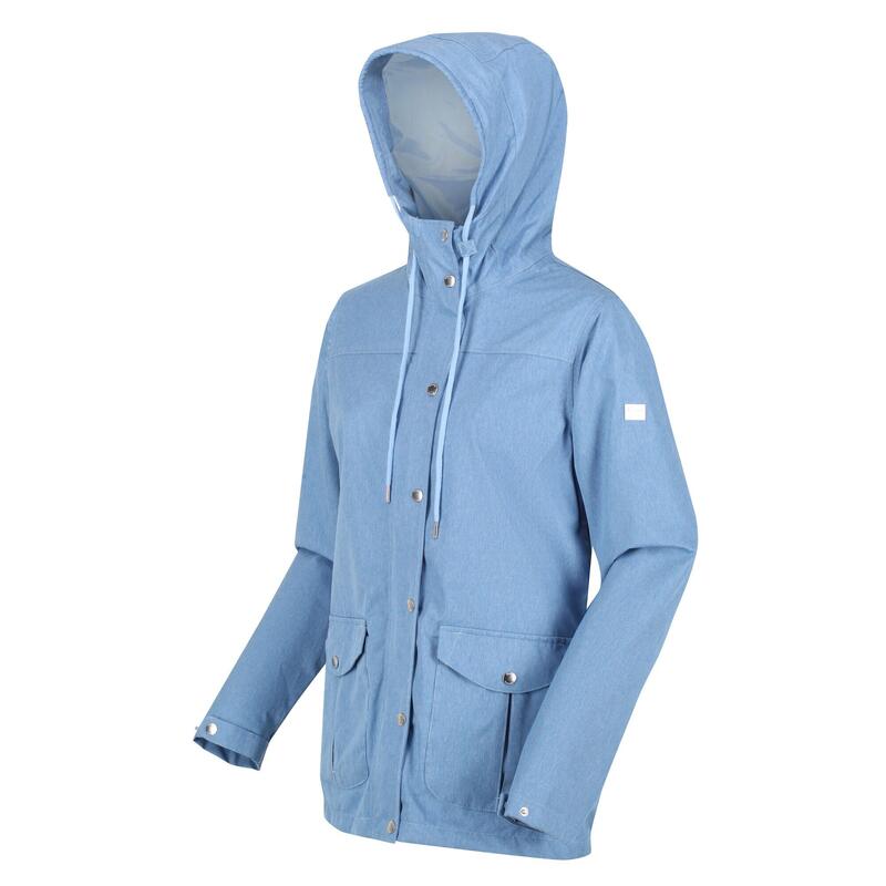 Chaqueta Impermeable Bayarma para Mujer Chambray