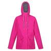 Chaqueta Impermeable Bayarma para Mujer Rosa Neón