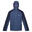 Chaqueta Impermeable Britedale Colores Sólidos para Hombre Azul Almirante,