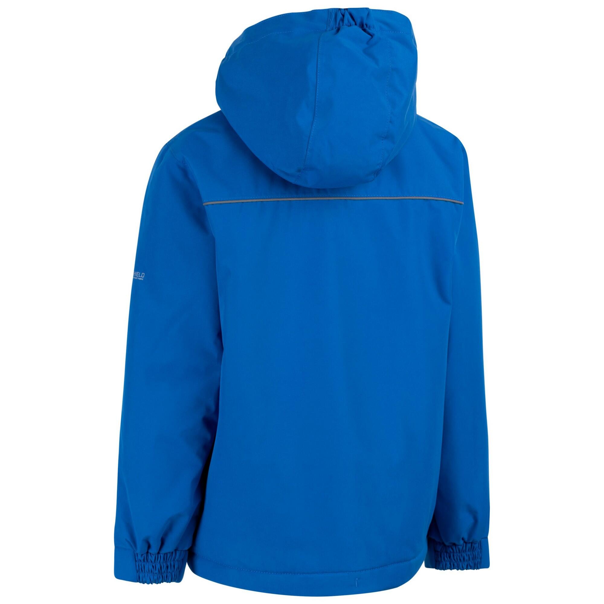 Giacca Impermeabile Ragazzi Trespass Lost Blu 2/5