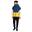 Giacca Impermeabile Uomo Dare 2B Terrain Moonlight Denim Giallo Zaffiro