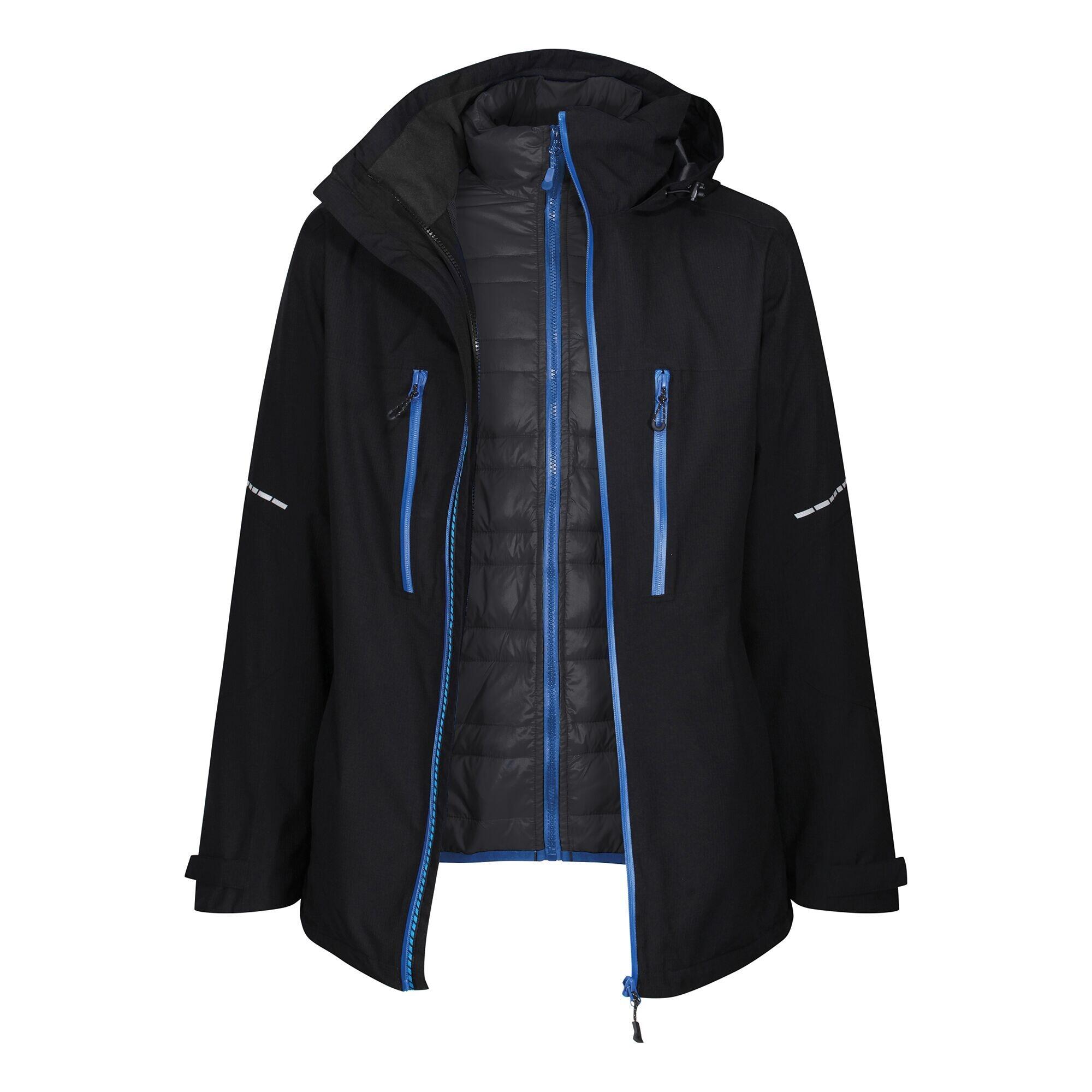 black / blue
