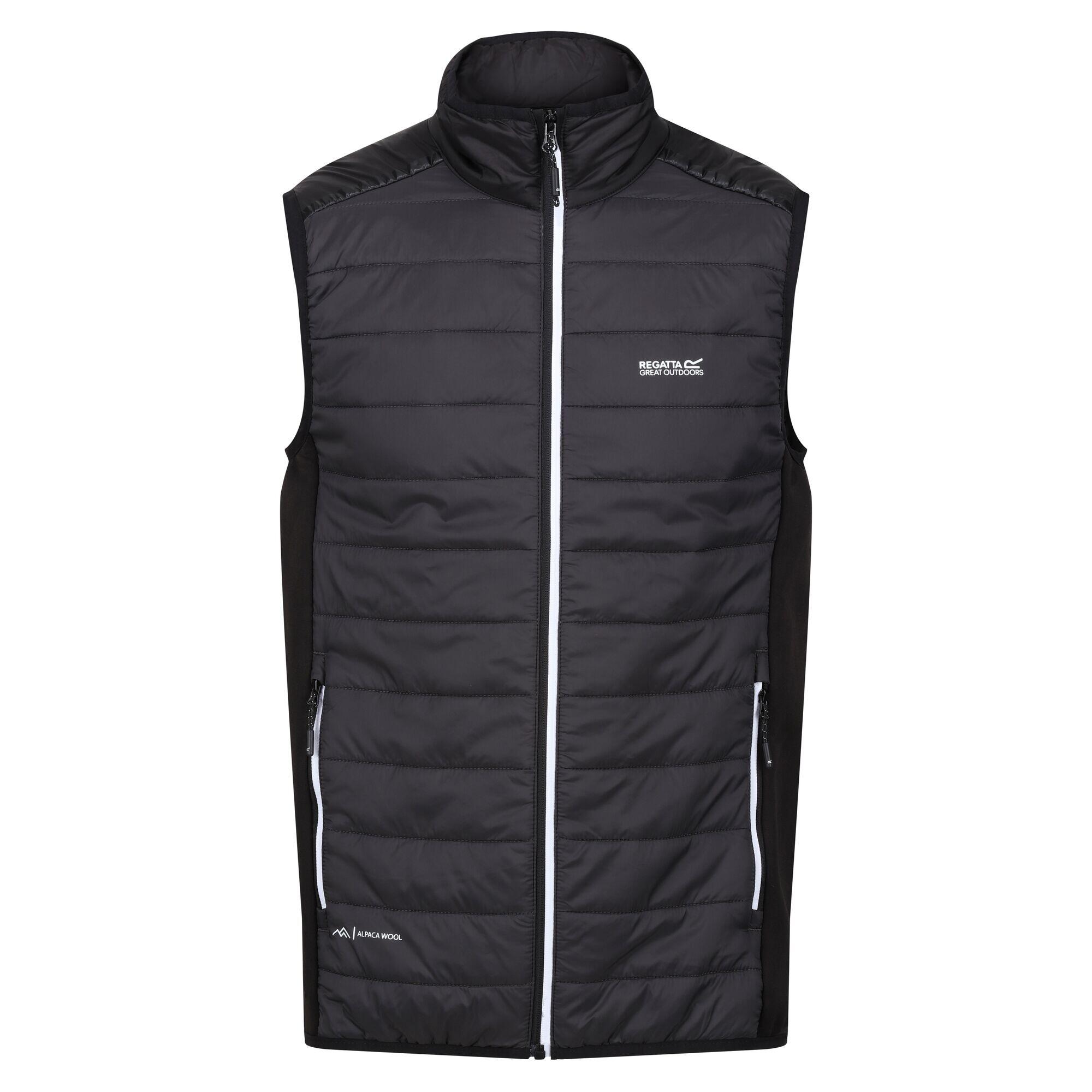 REGATTA Mens Halton VII Padded Gilet (Ash/Black)