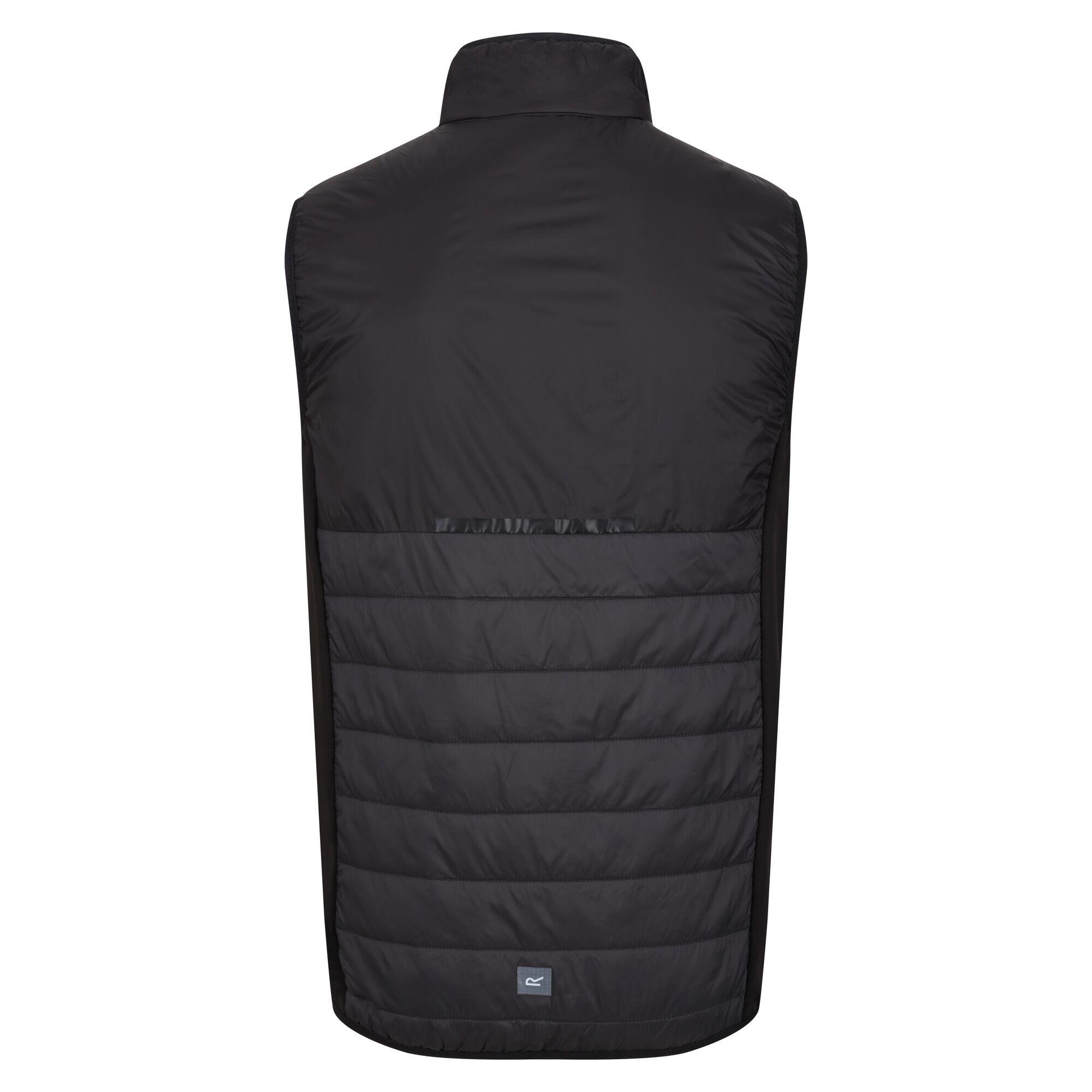 Mens Halton VII Padded Gilet (Ash/Black) 2/5