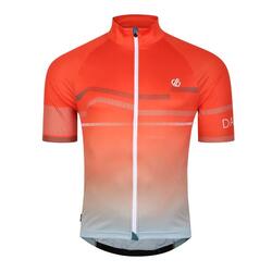 Jersey de Ciclismo Revolving de AEP para Hombre Rojo Trail Blaze