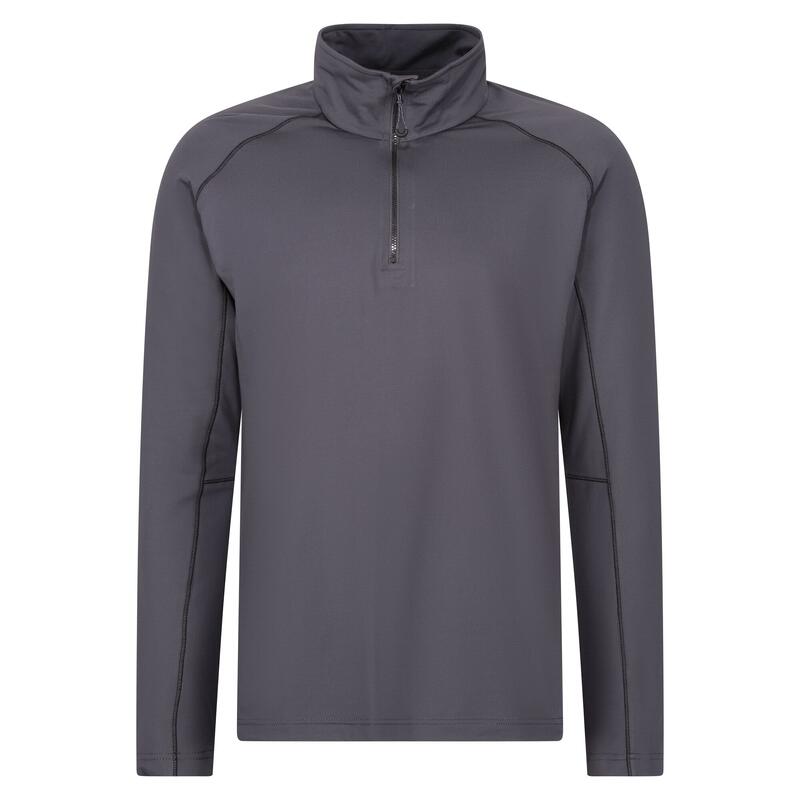 Heren Core Stretch Half Zip Midlayer (Afdichting Grijs)