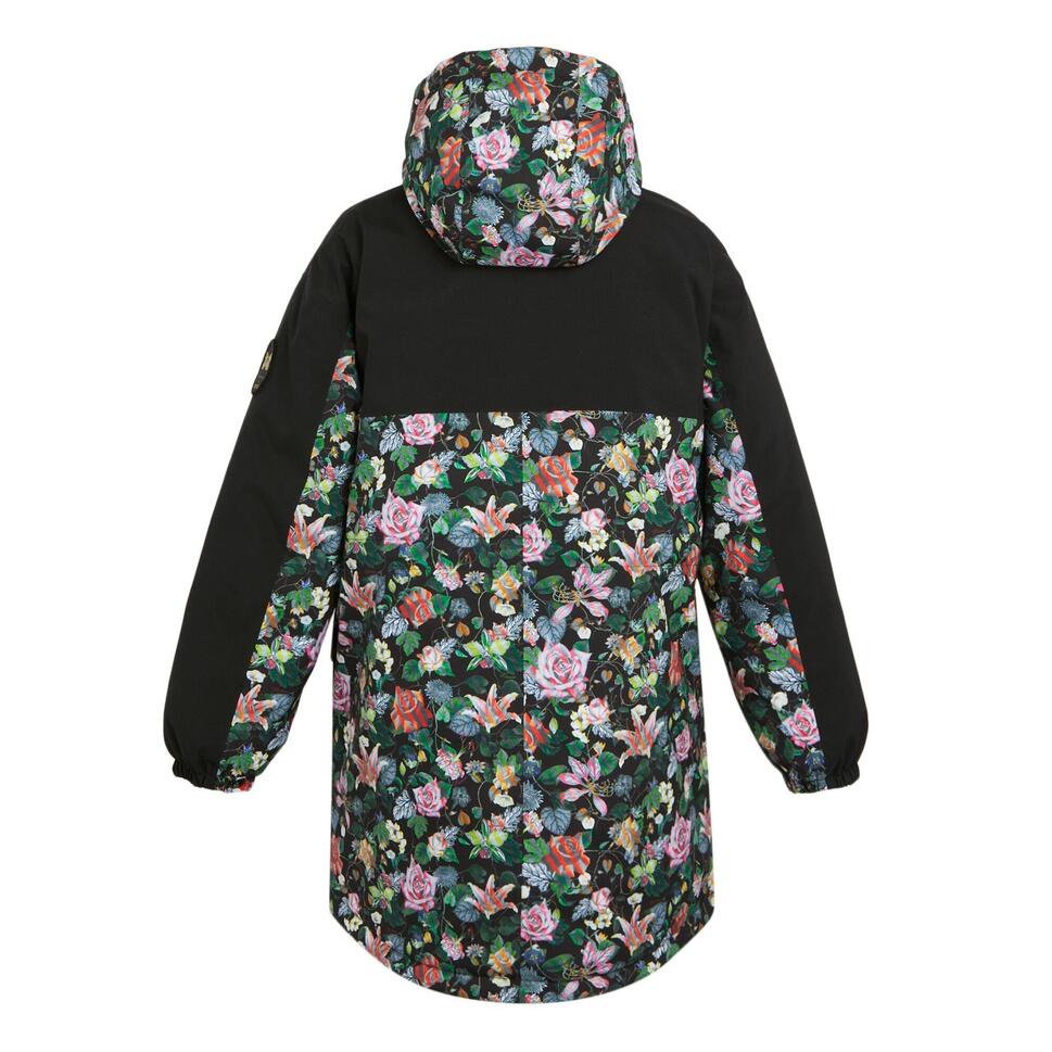 Kurtka Wodoodporna Damska Kwiaty Longline Christian Lacroix Cailar