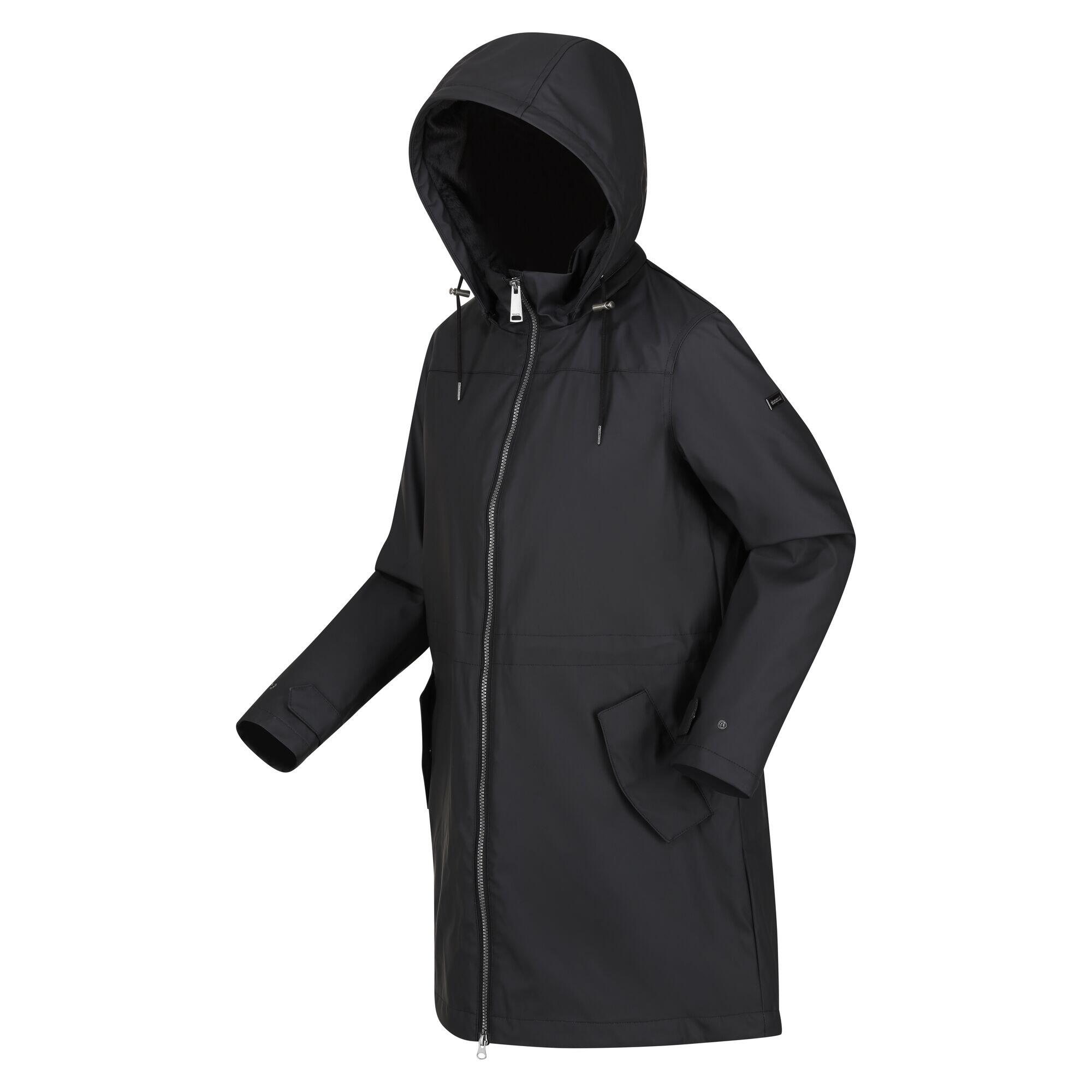 Womens/Ladies Fantine Baffled Padded Jacket (Black) 3/5