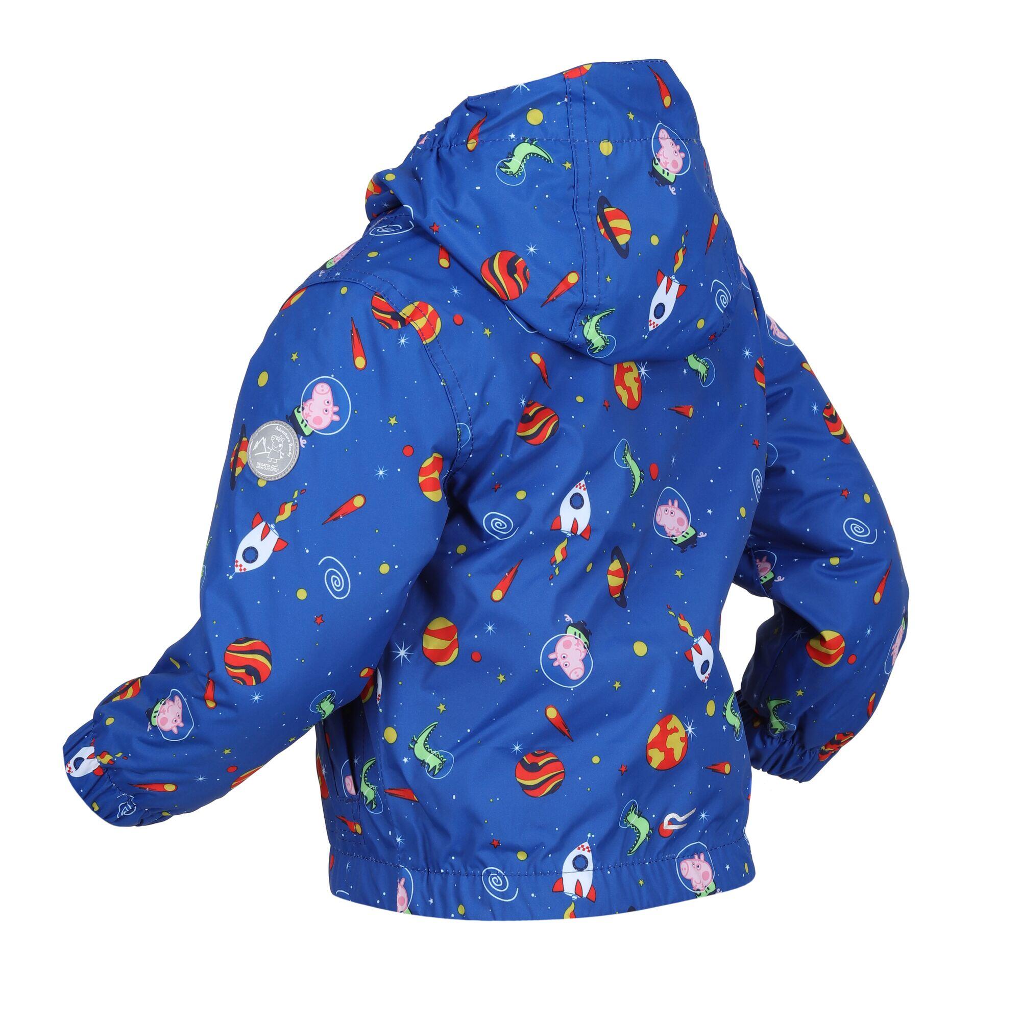 Childrens/Kids Muddy Puddle Peppa Pig Cosmic Padded Jacket (Surf Spray) 3/5