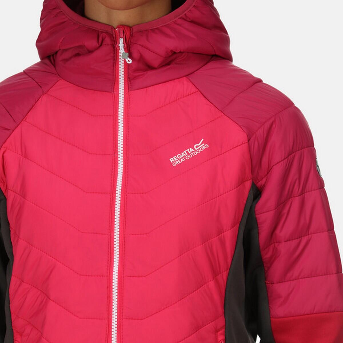 Womens/Ladies Trutton Lightweight Padded Jacket (Pink Potion/Berry Pink) 3/5