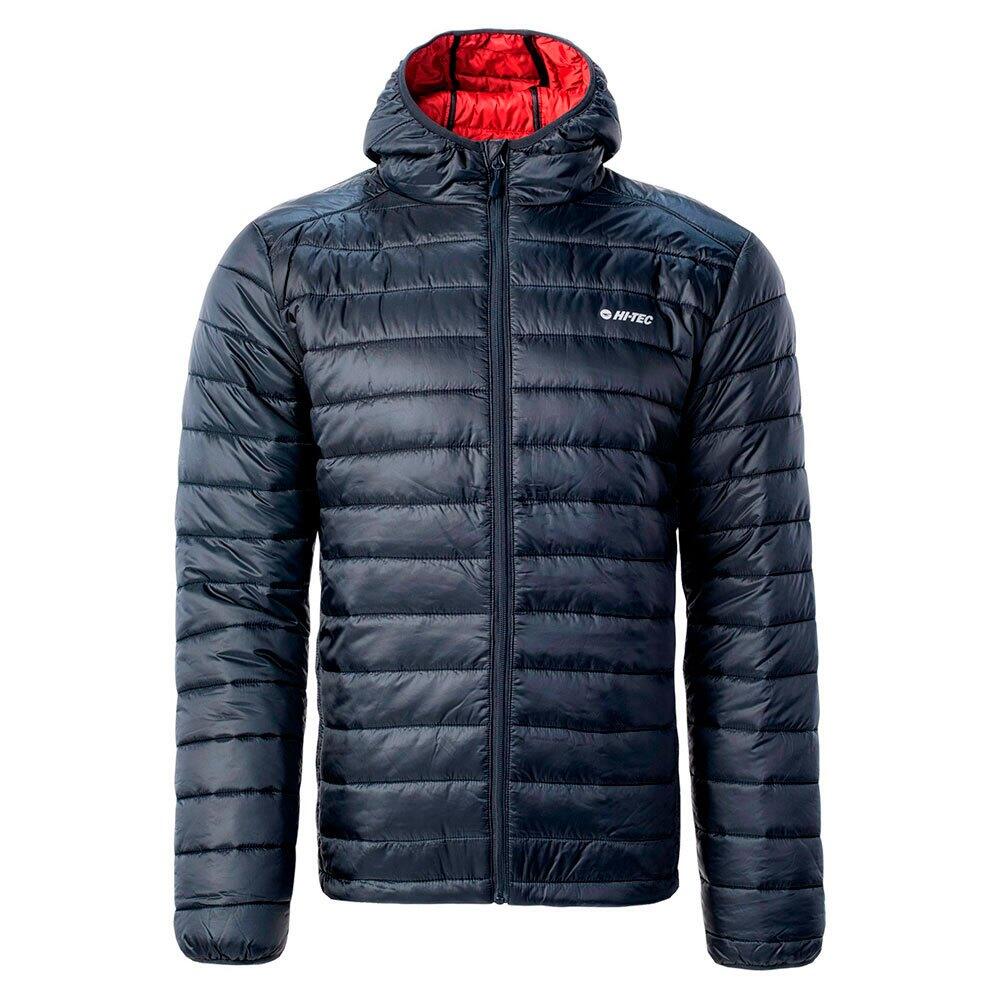 Mens Cash Padded Jacket (Sky Captain/Haute Red)
