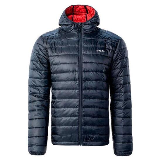 Veste Matelassée CASH Homme (Bleu Foncé / Rouge)