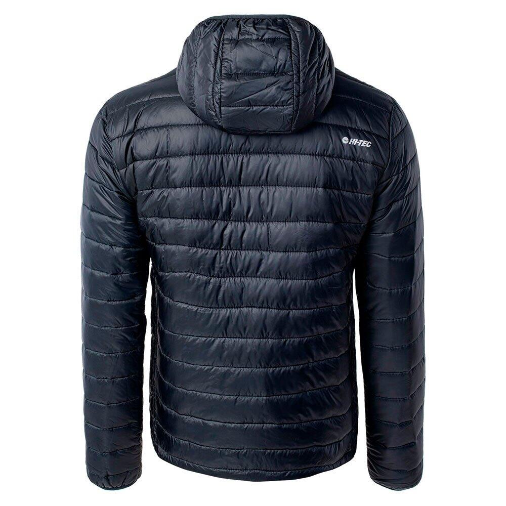 Mens Cash Padded Jacket (Sky Captain/Haute Red) 2/4