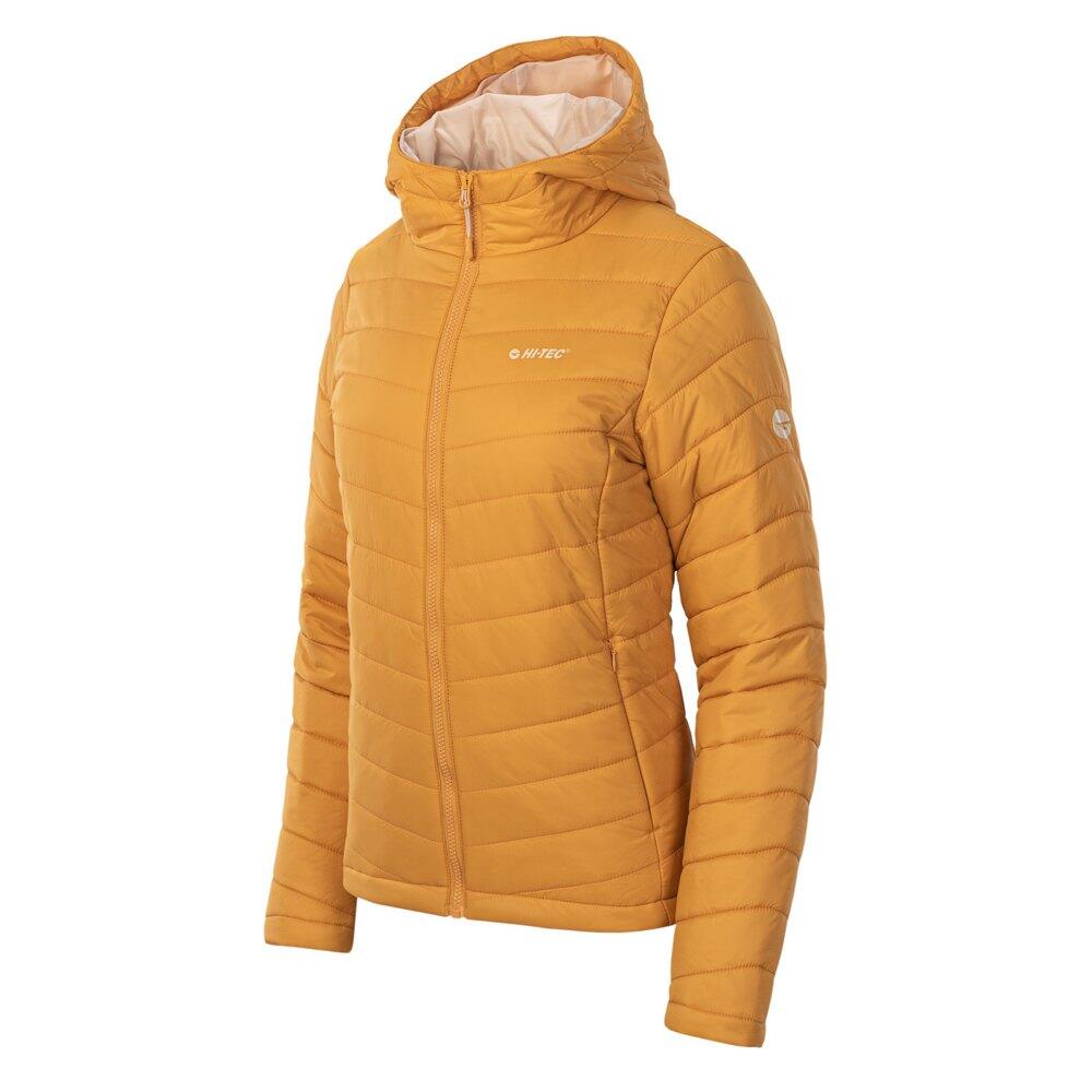 Dames Ibanez Gewatteerd Jasje (Gouden Gloed/Wit) 3/3