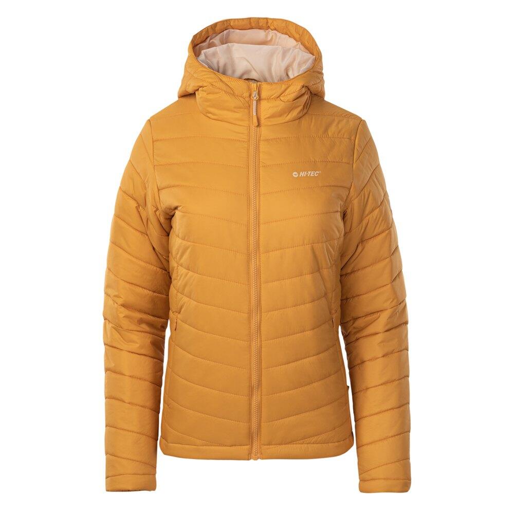 Dames Ibanez Gewatteerd Jasje (Gouden Gloed/Wit) 1/3